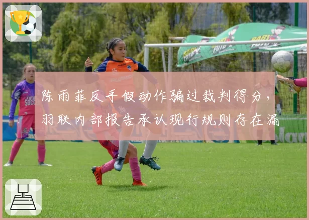 陈雨菲反手假动作骗过裁判得分，羽联内部报告承认现行规则存在漏洞